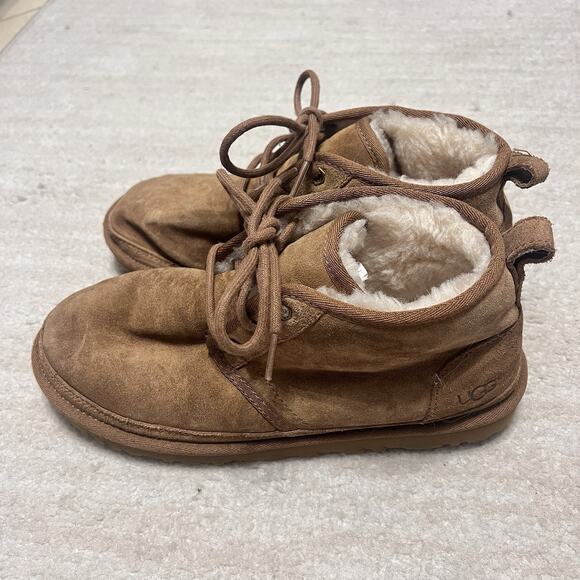 Ugg Australia Women's Neumel Boot Tan Brown US Size 8 - Picture 4 of 9